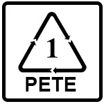  نماد  PETE/PET(پلی اتیلن ترفتالات)